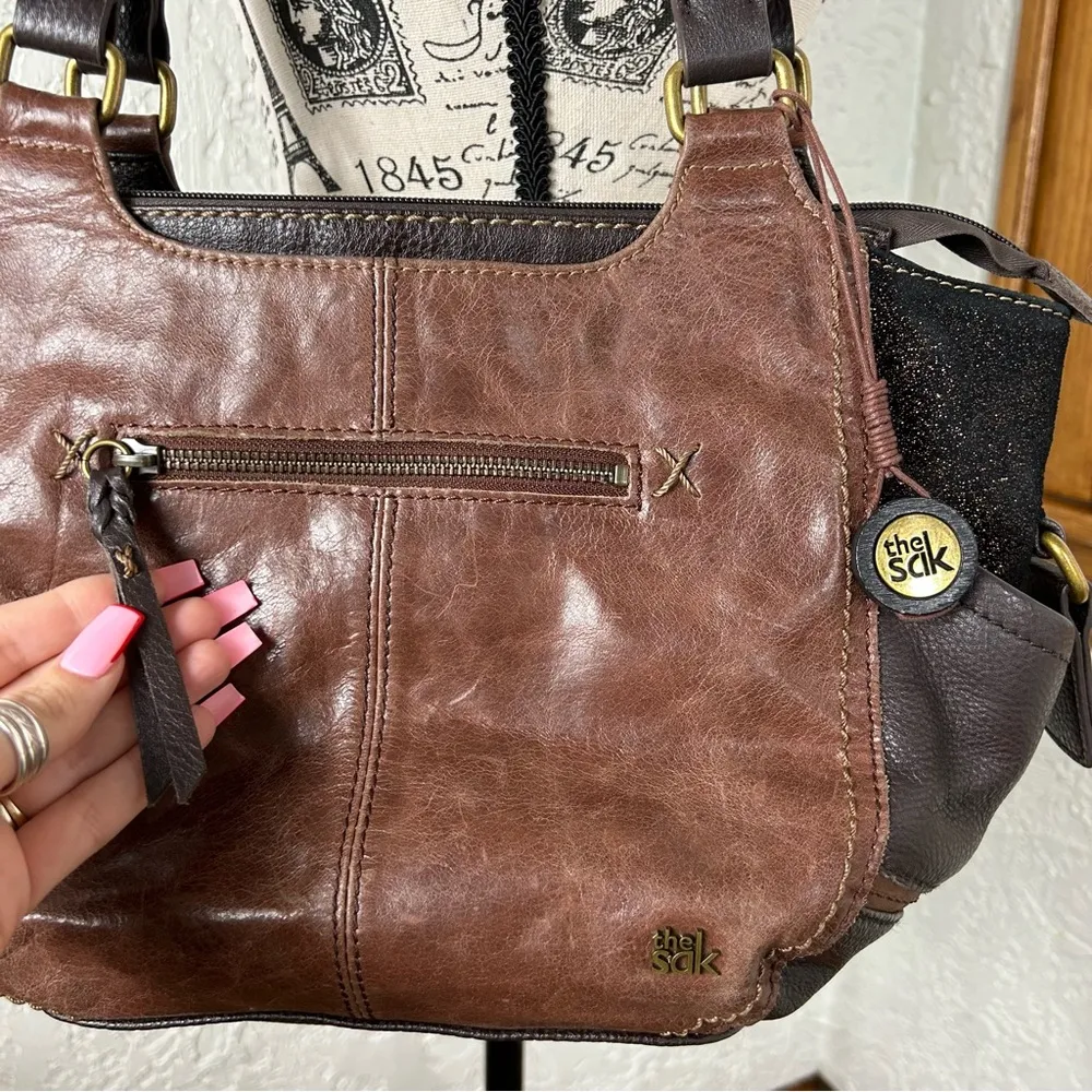 The Sak | Leather Satchel Shoulder Bag Purse - Image 3