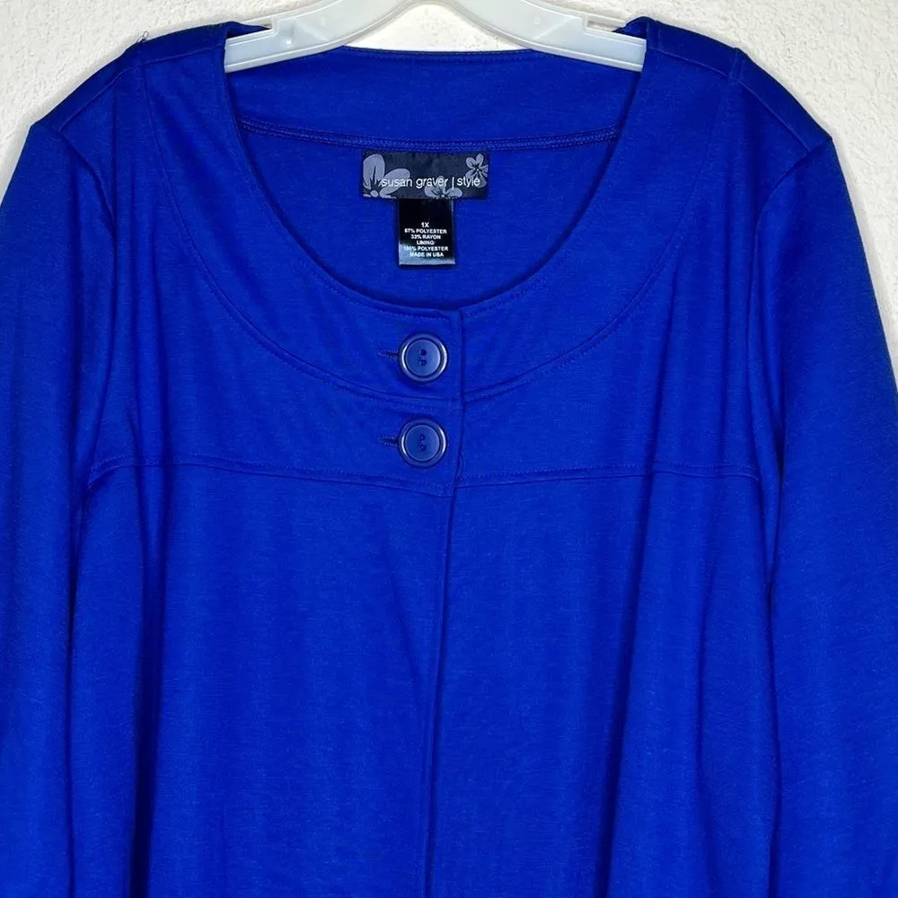 Susan Graver Style Coverup Jacket - Image 2