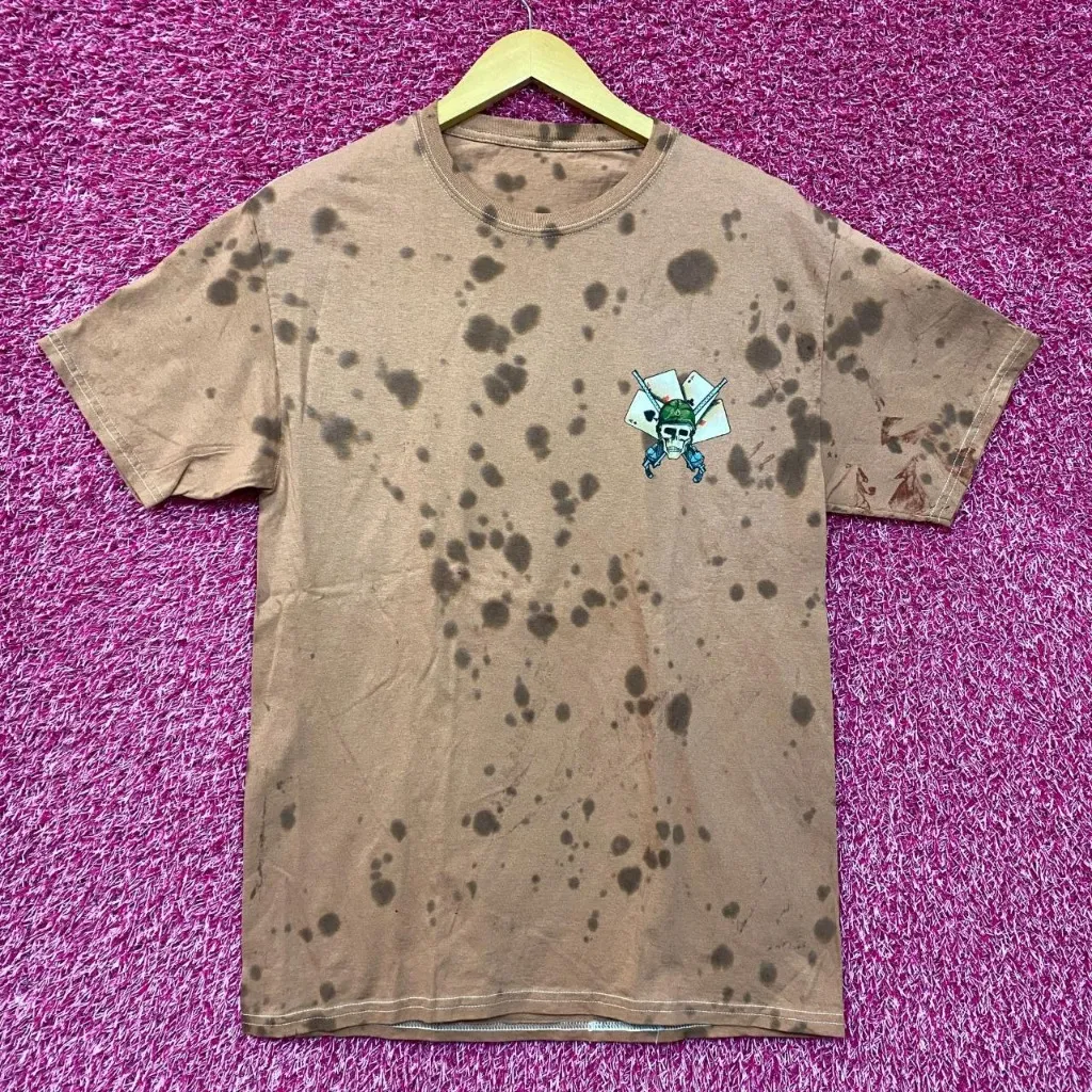 The Clash Straight To Hell Splater dye tshirt size Small - Image 3