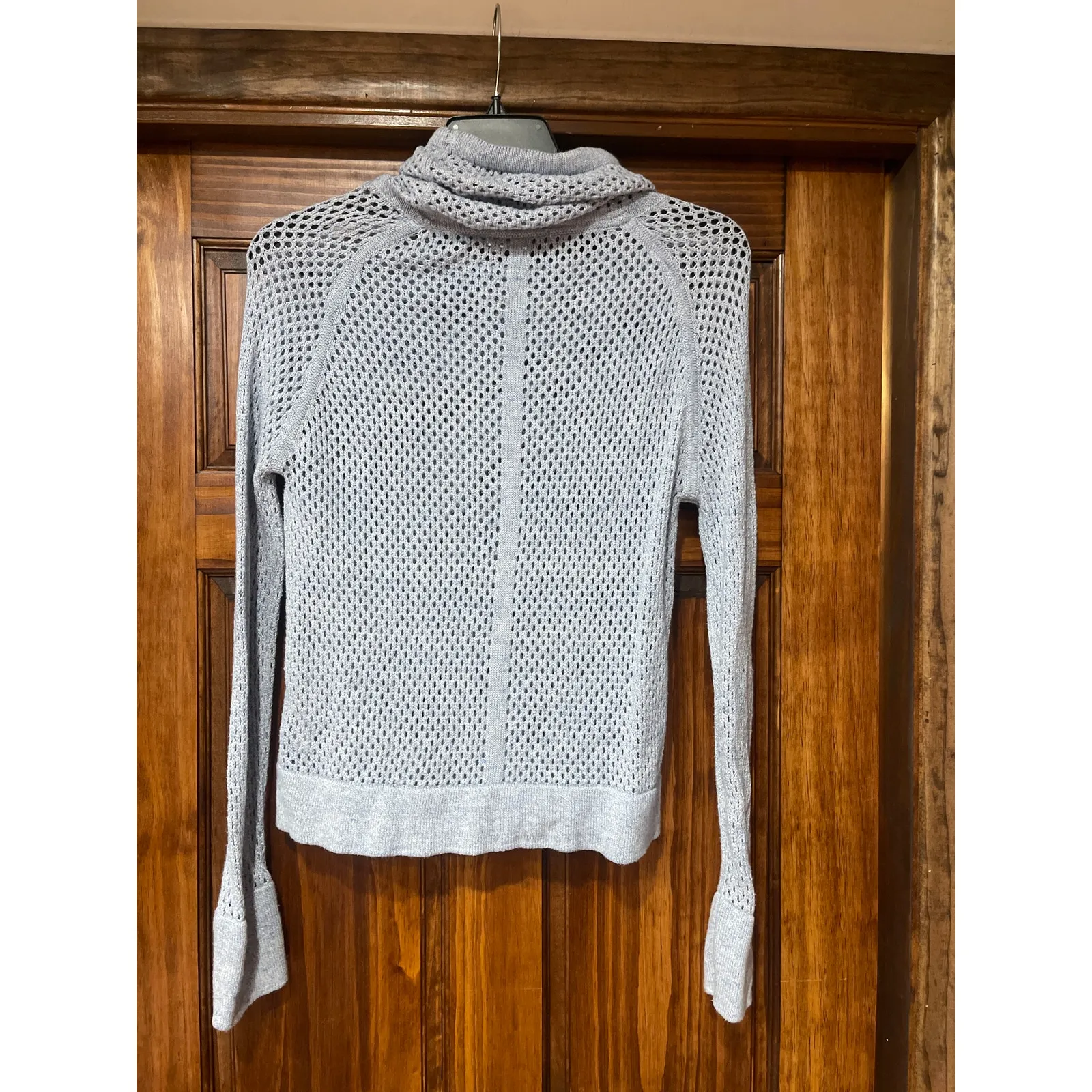 Prana organic cotton translucent sweater, medium - Image 5