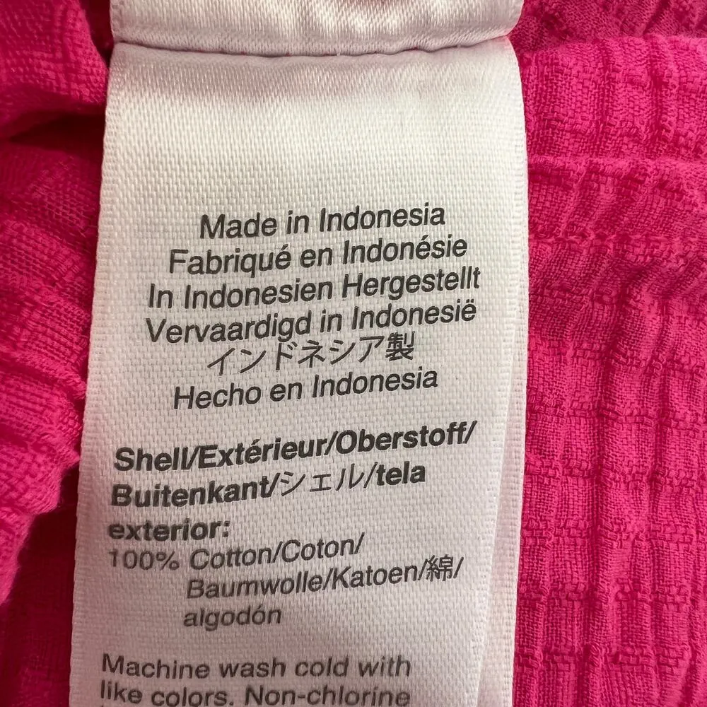 J. Crew Pink Off the Shoulder Midi Dress Long Sleeve Size XS - Image 5