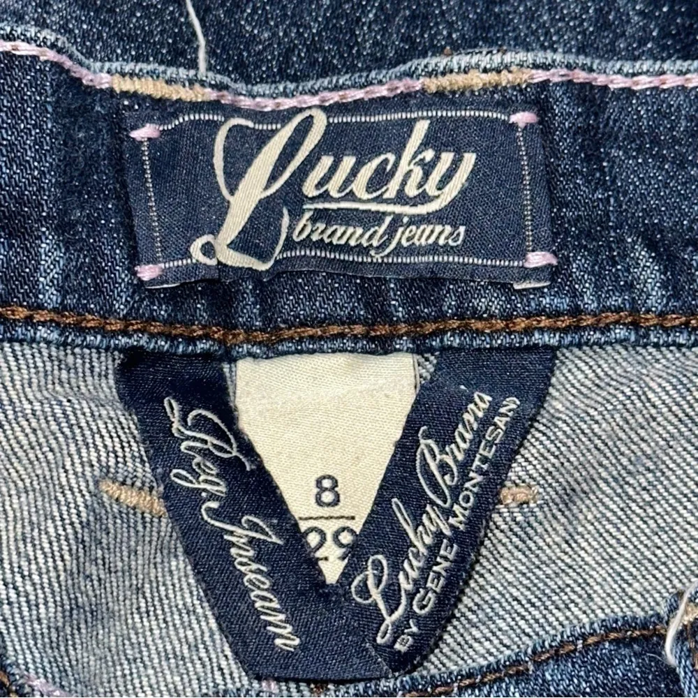 Lucky Brand Denim Size 8 29 Ol Rooftop Dark Blue Stark Sweet N Low Stretch Jeans - Image 8