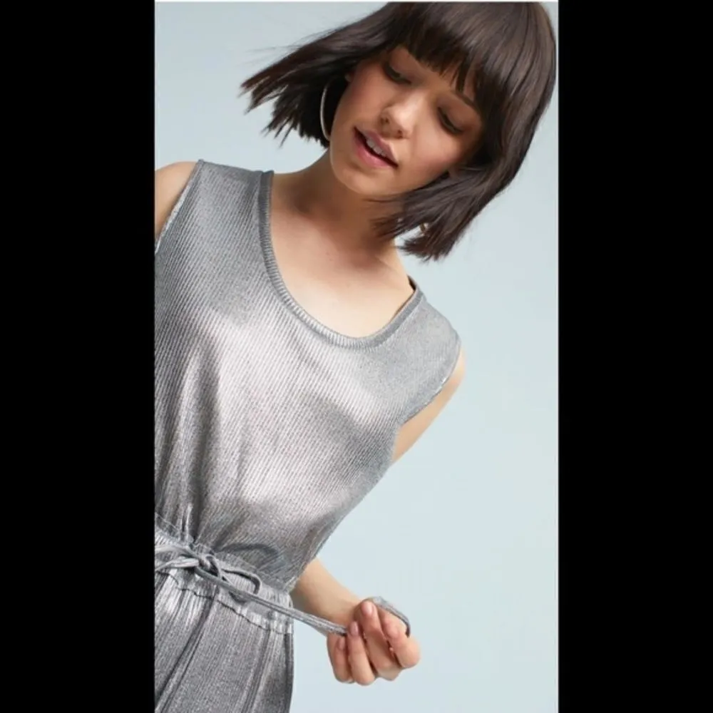 Anthropologie Metallic Knot Small Silv… - Image 7