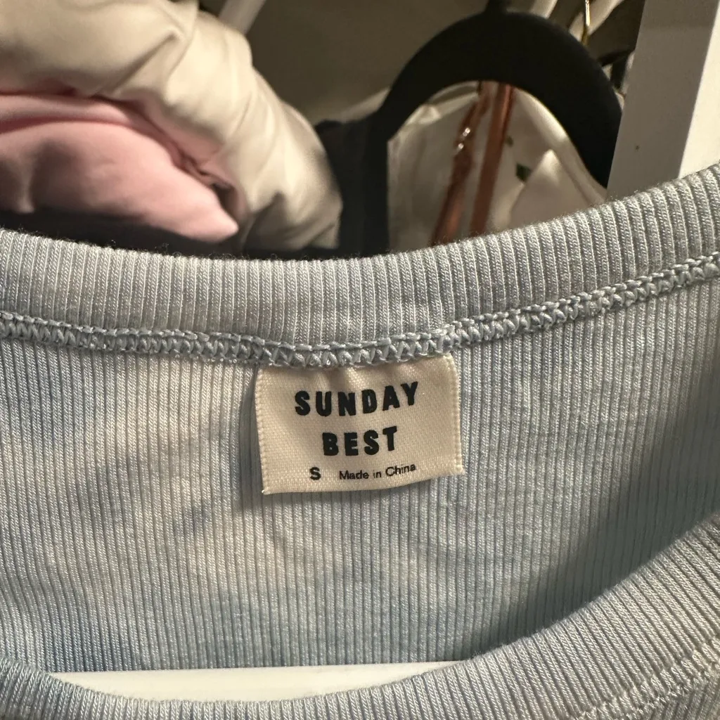 Sunday Best Light Blue Tie - Image 2