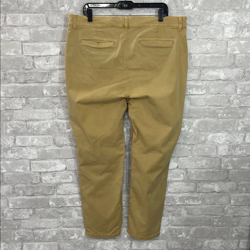 J. Crew Vintage Straight Chino Pants in Honey Brown - Image 4