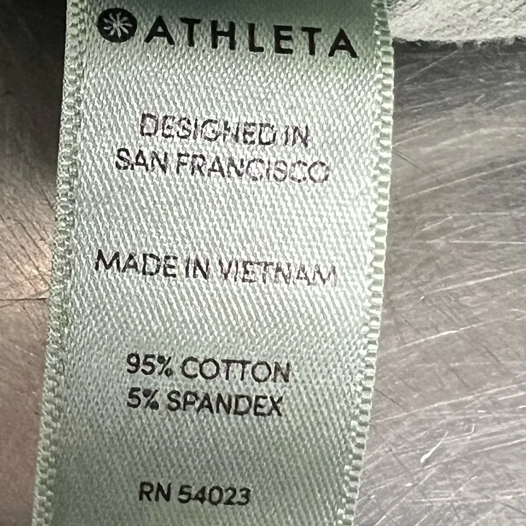 ATHLETA Cypress Green FARALLON SKIRT w/ Drawstring & Zip Pockets - Size 14 - EUC - Image 5