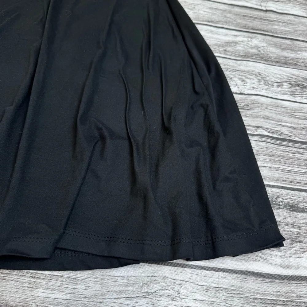 Hot Kiss Women's Black Exposed Shoulder Dress L LG Large LBD Little Black Dress - Image 7