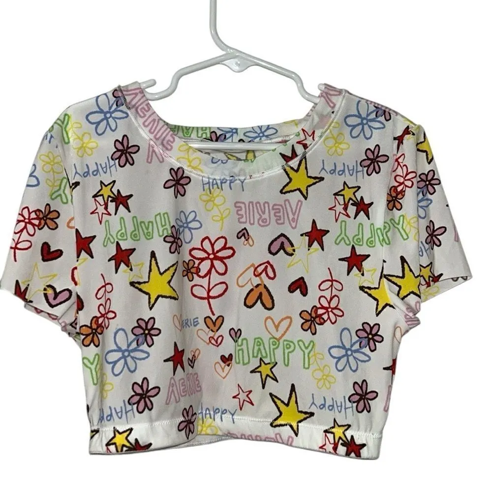 Smoothers by Aerie Crop Top Bralette(Size Small) - Image 3