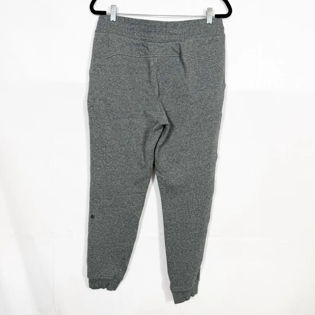 Lululemon Scuba Jogger Sweatpants High Rise  
Heathered Speckled Black Grey - Image 5