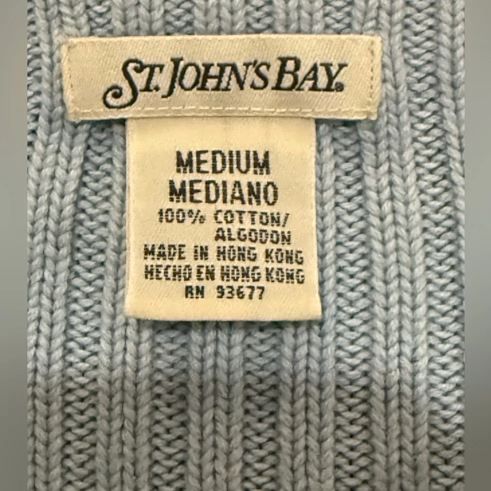 St. John’s Bay Ribbed Pullover 1/4 Zip Sweater - Image 5