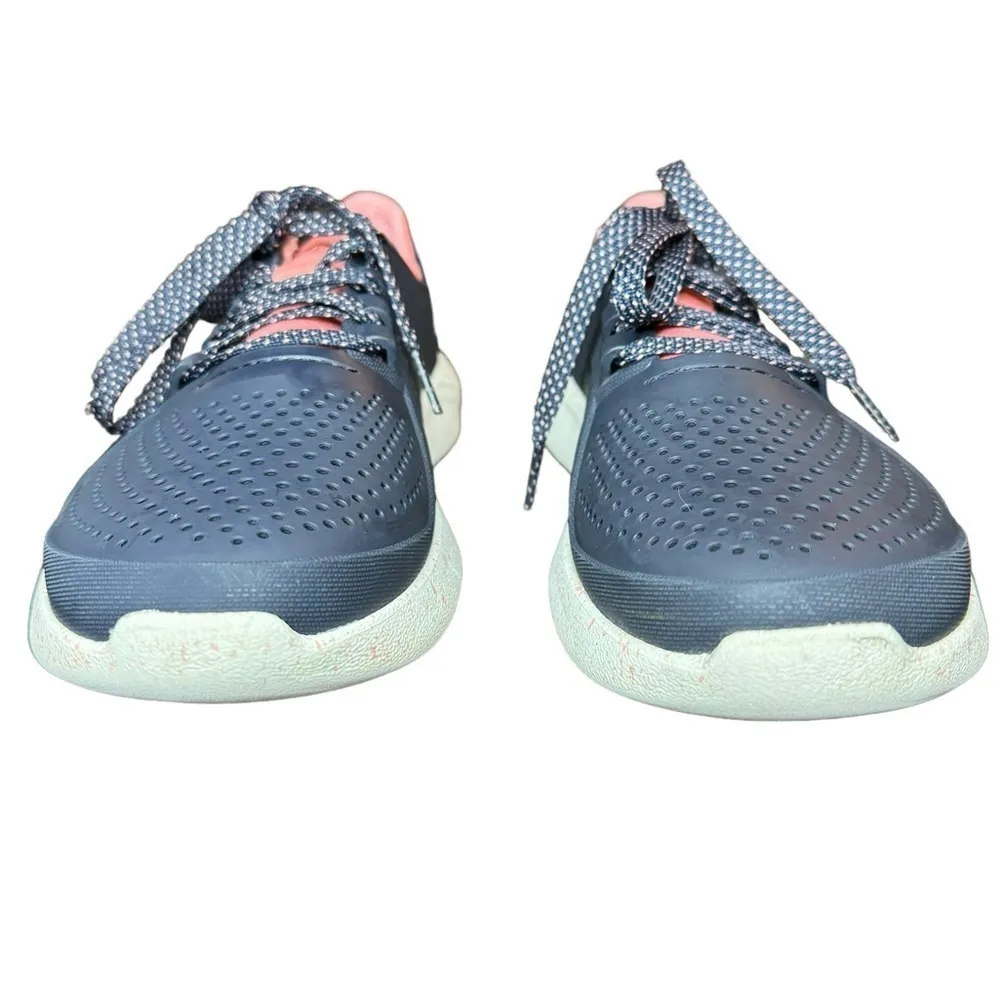 Crocs Literide Pacer Womens Size 10 Navy Pink - Image 5