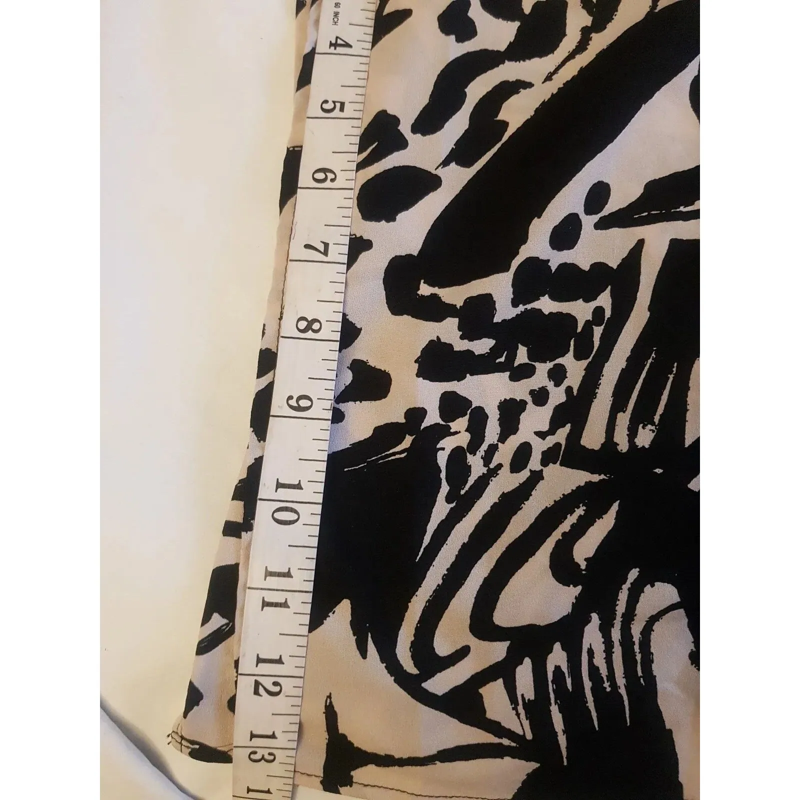 TopShop Womens Dress Sz 4 Midi Safari Vibes Cocktail Night Out Neutral Earthy - Image 14