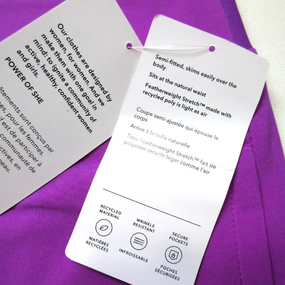 NWT Athleta Vienna Slim in Jazzy Purple Featherweight Stretch Pants 10 - Image 5