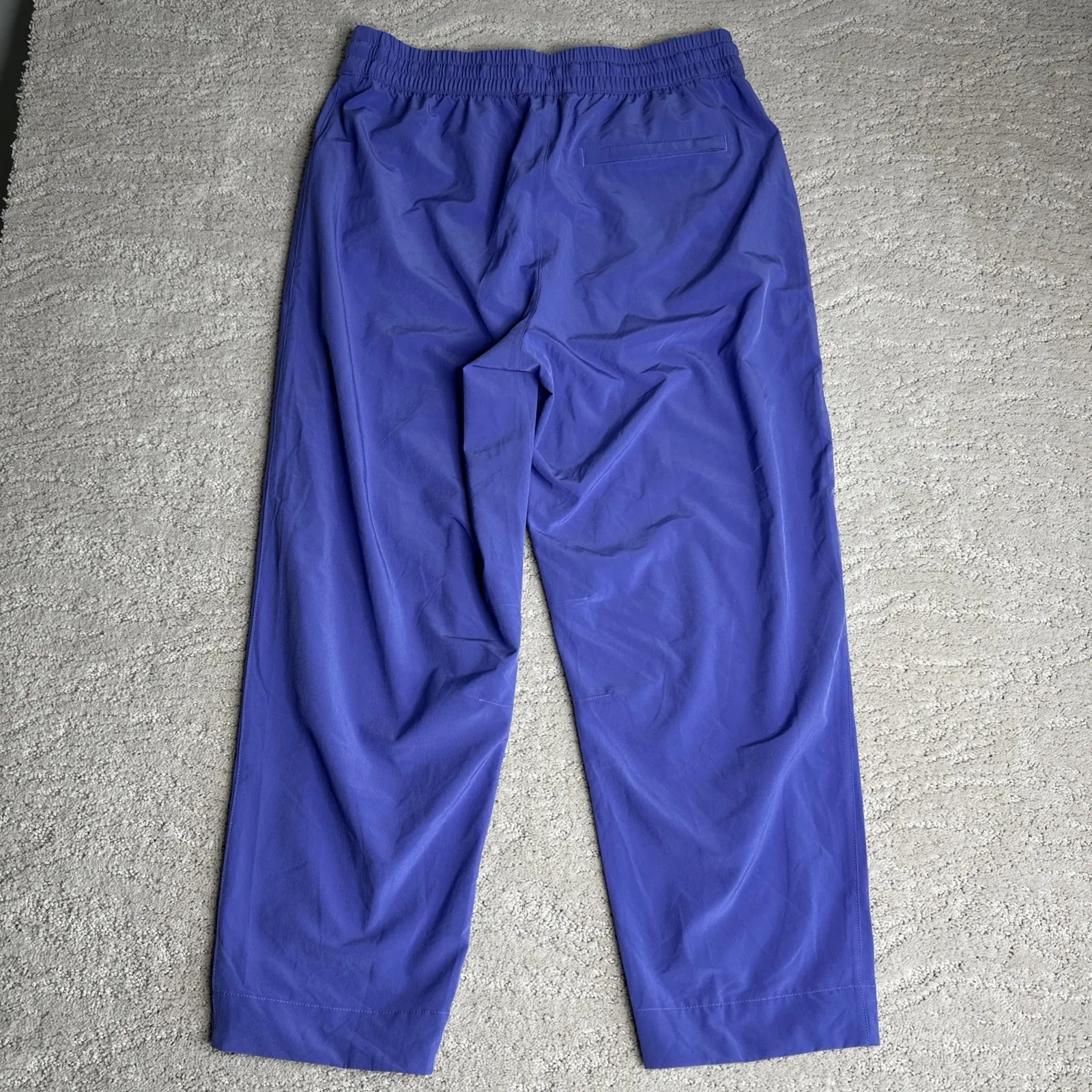 Women's Athleta Size‎ 6 Arrival Straight Leg Pant Purple Elastic Waist Travel - Image 6