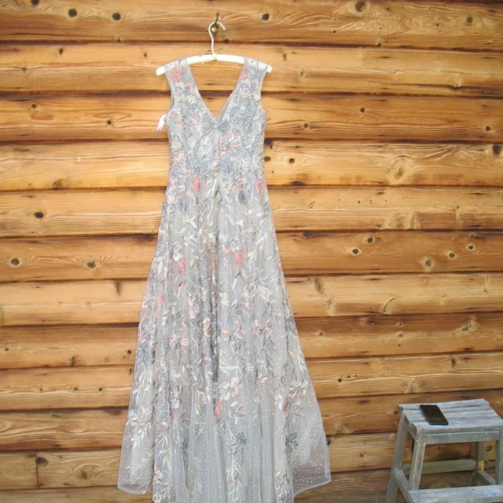 Mac Duggal 20263 Womens Emery Embroidered Gown Dress - Image 13