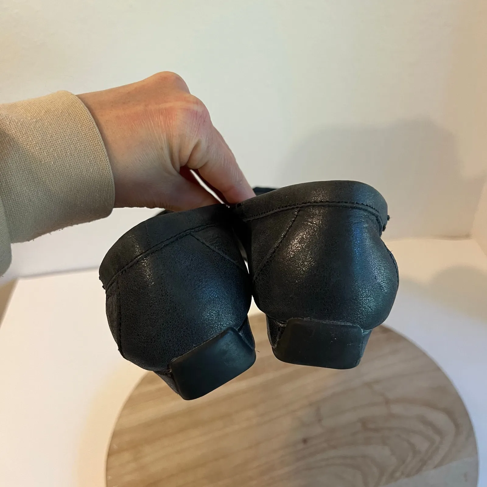 Vintage Midnight Blue Soft Genuine Leather Double Tassel Loafer Size 8 - Image 5