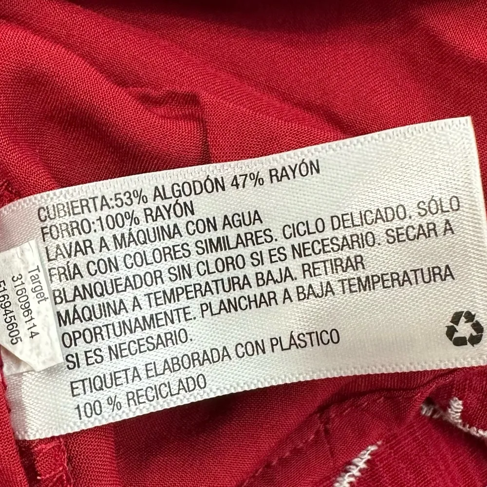 Knox Rose Red Embellished Fit and Flare Midi Skirt - Image 12