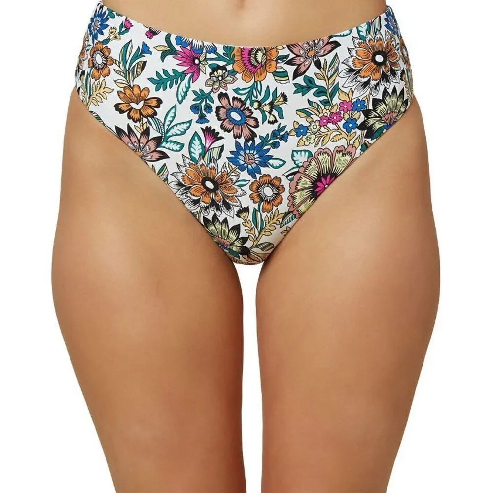 New O’Neill floral hi waisted bikini set. XS-top/S-bottom. Retails $119 - Image 7