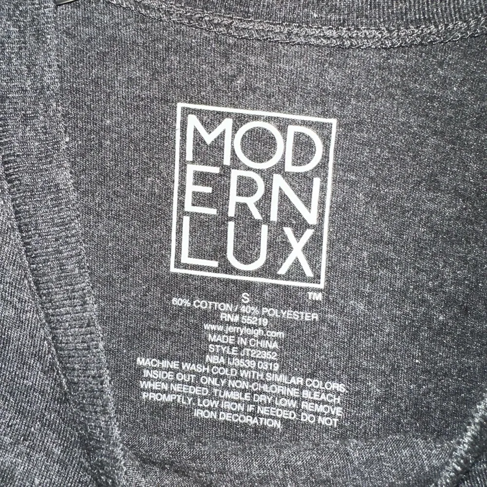 Gray 'Good Vibes' Graphic T - Image 4