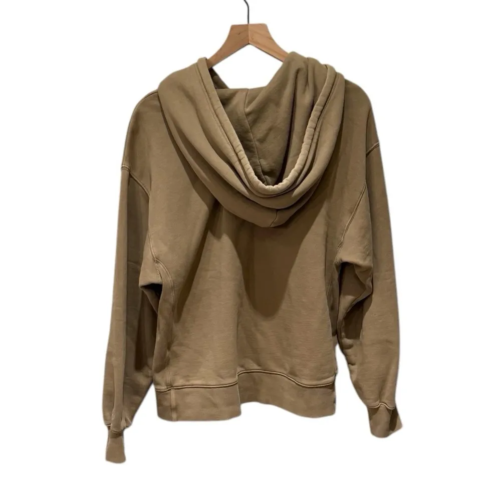 TNA Aritzia Women Hoodie Oversized Sweatshirt Taupe Brown Cozy Fleece Pullover 1 - Image 2
