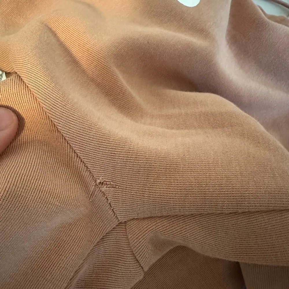 Women's Nike Sportswear Tech Fleece Trousers Peachy Orange Size Small - Image 5