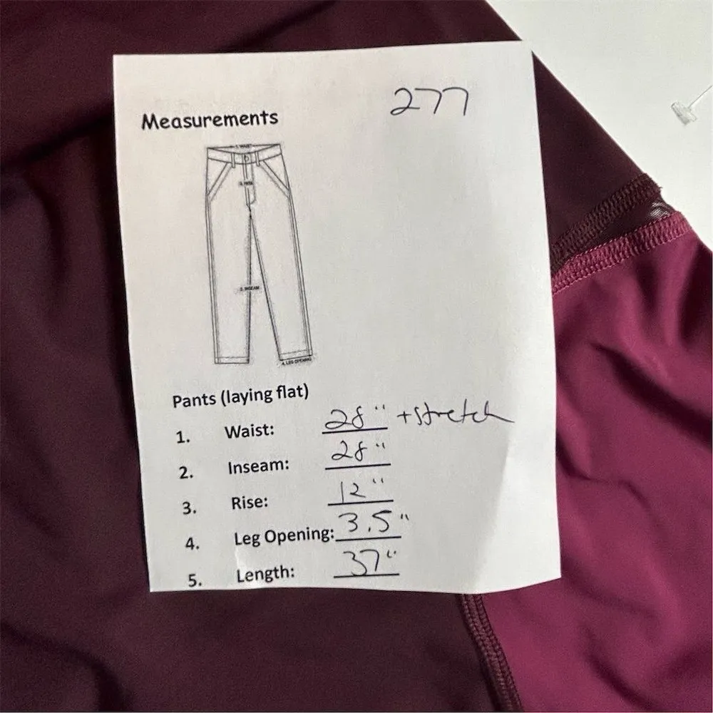 Lululemon Women's Size 8 Multicolor Ombre Leggings High-Waisted Activewear - Image 7