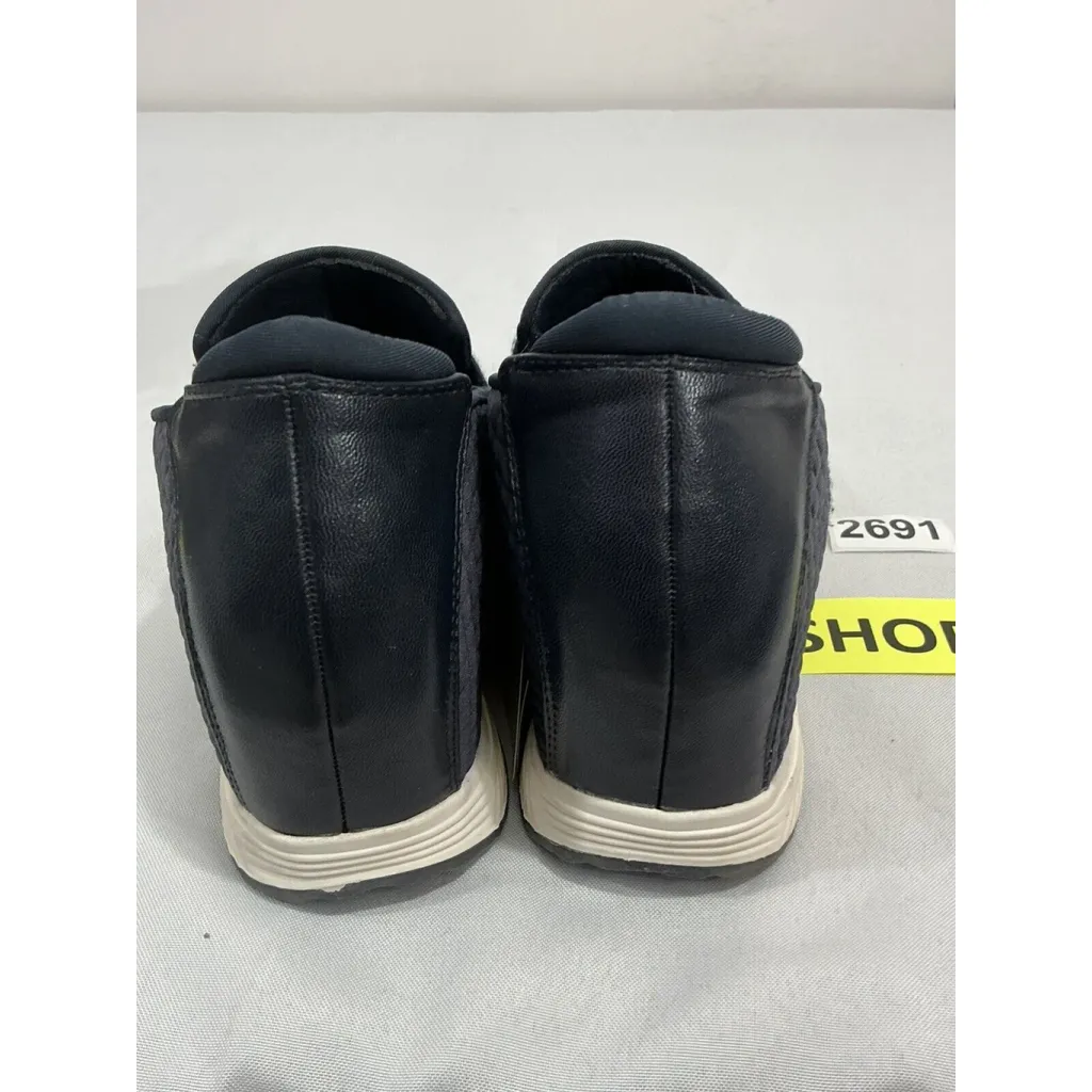 Womans Bare Traps Jamese 8.5 M Navy Slip On Casual Wedge Shoes NWT - Image 5
