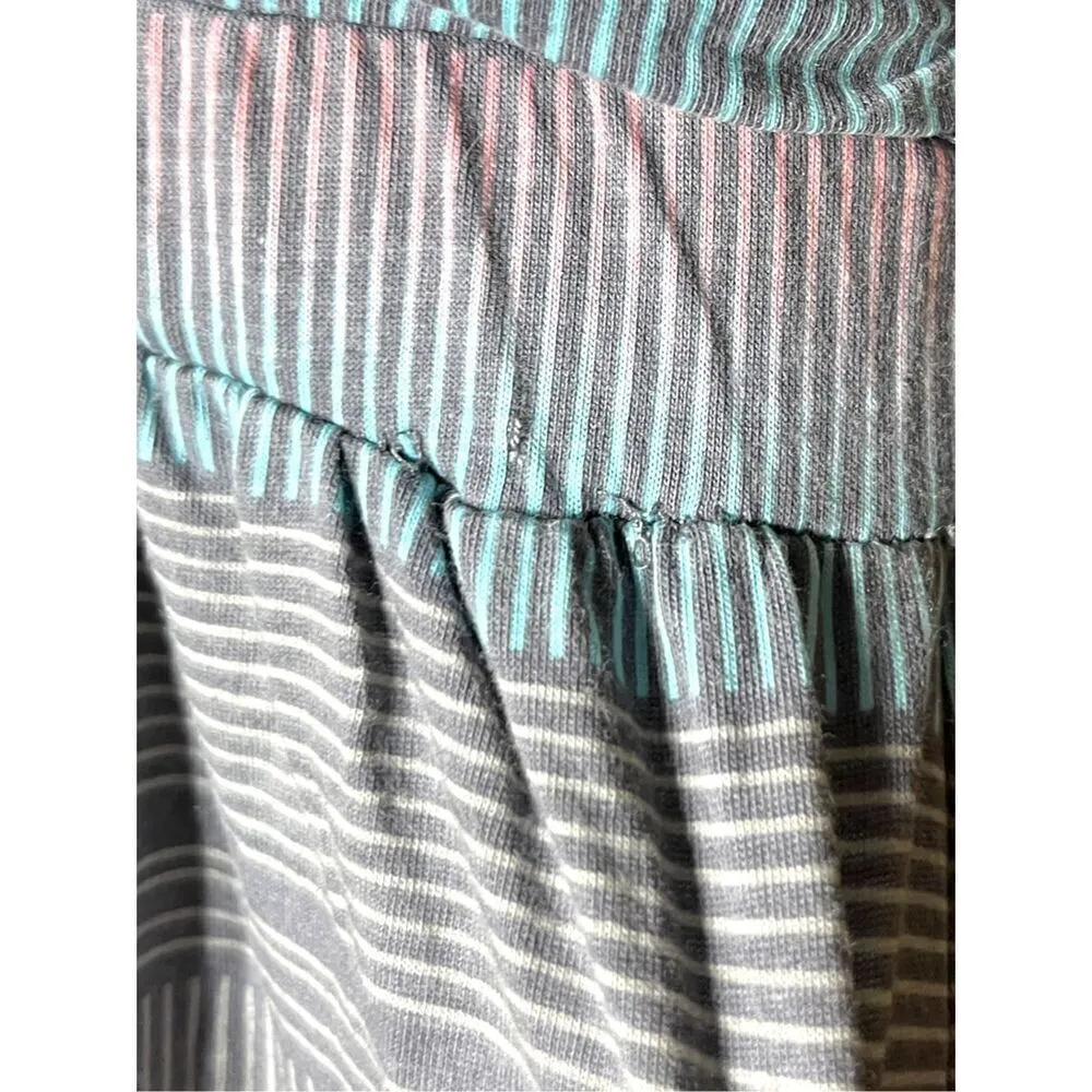 O’Neill‎ Multicolor Striped Halter Top Maxi Dress Size Small - Image 4