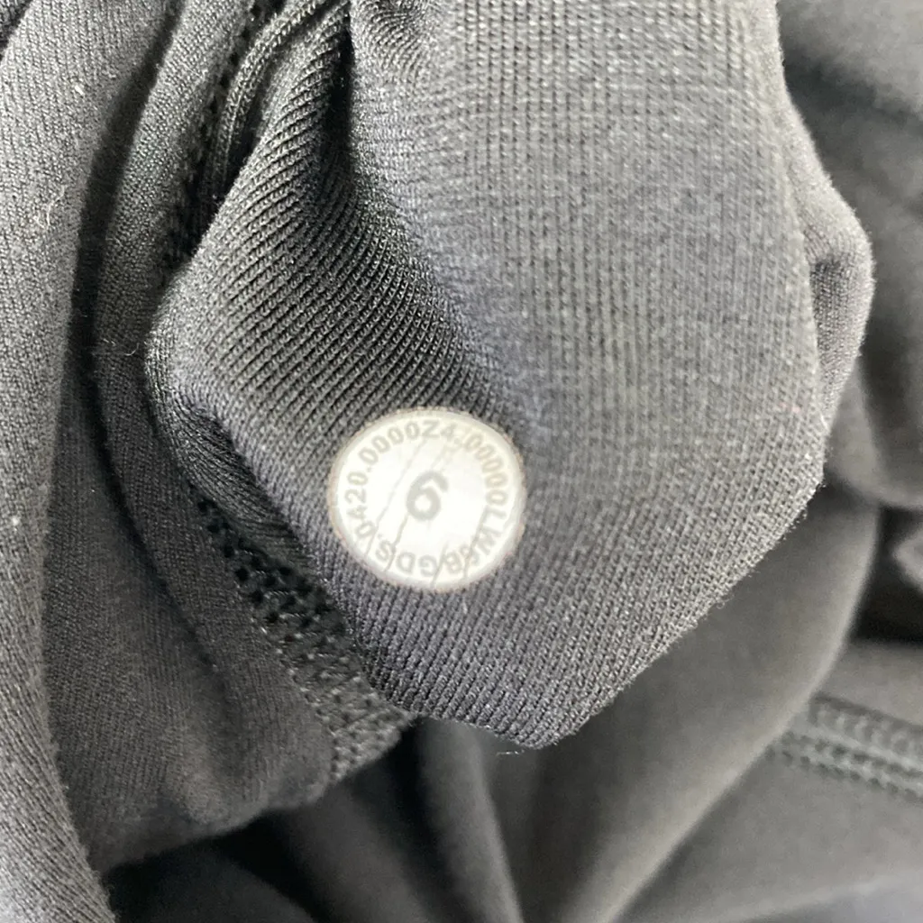 Lululemon Black Align Cropped Athletic Sport Leggings Pants 6 - Image 5