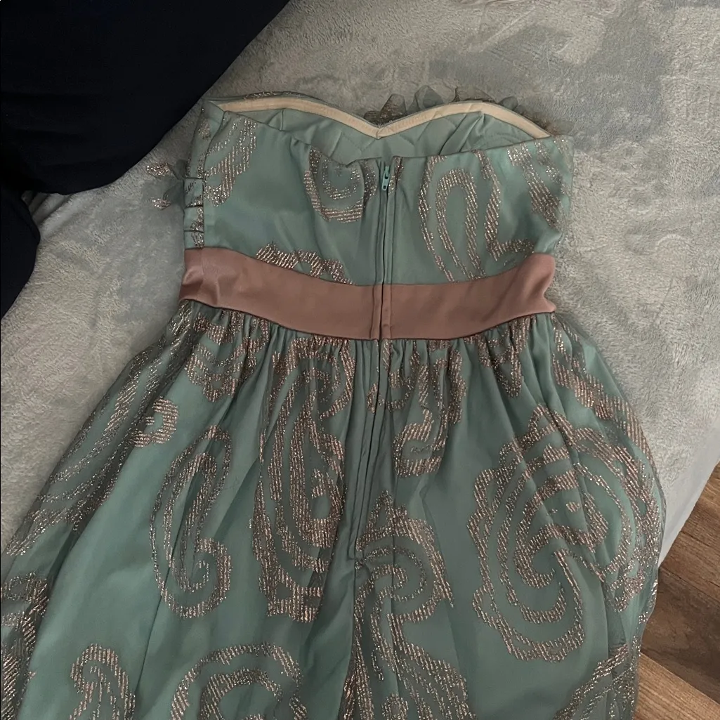 Strapless Glitter Short Dress Size undefined - Image 3