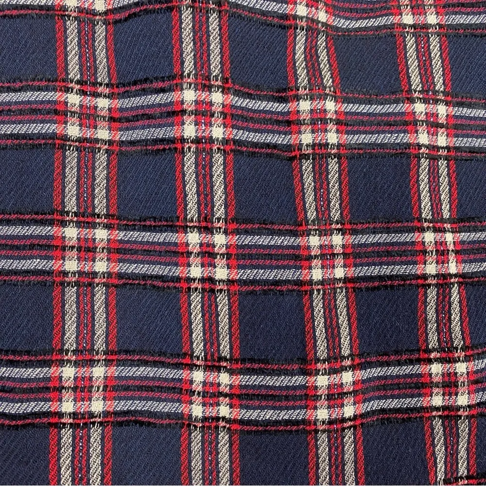 VERONICA BEARD PEGGY PLAID LONG SLEEVE BLOUSE - Image 10