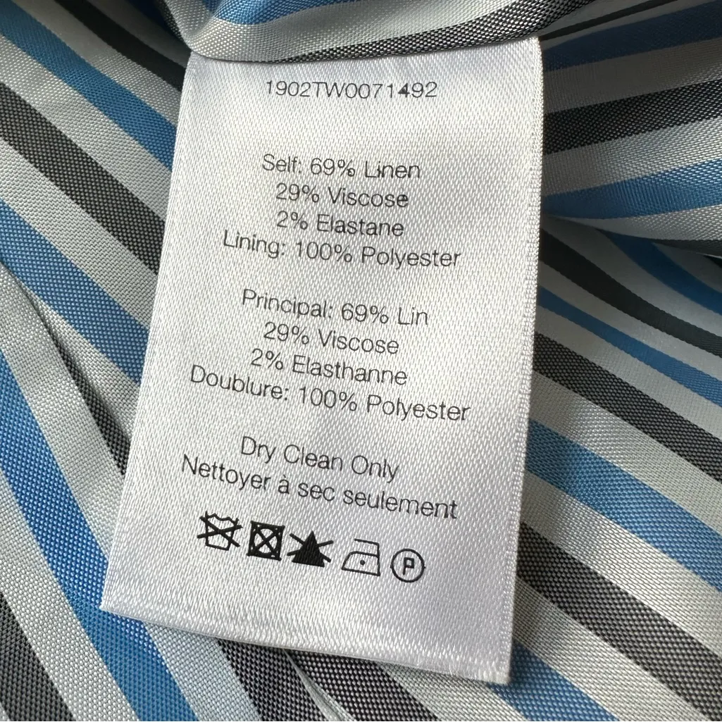 Veronica Beard Miller Dickey Checker Blazer Jacket Emily in Paris Size 10 - Image 4