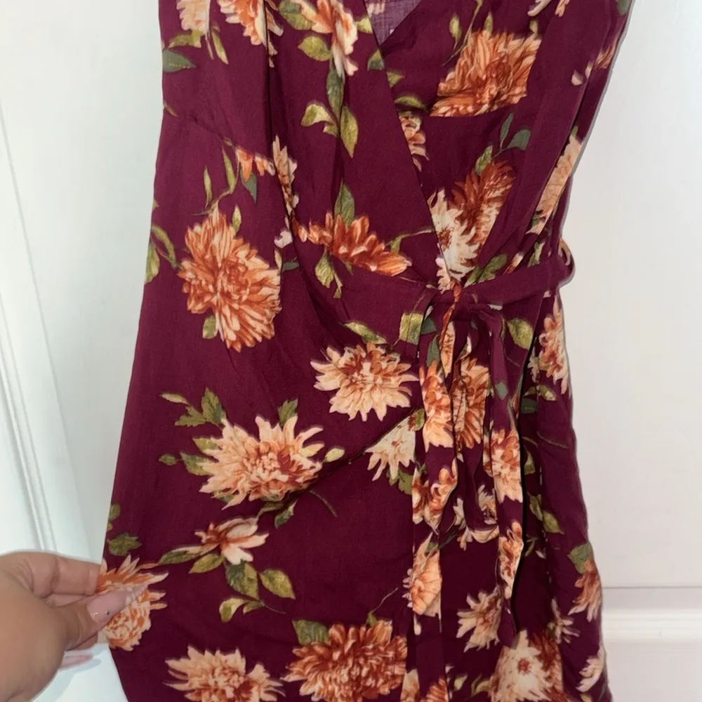 Forever21 Floral Wrap Style Dress - Image 3