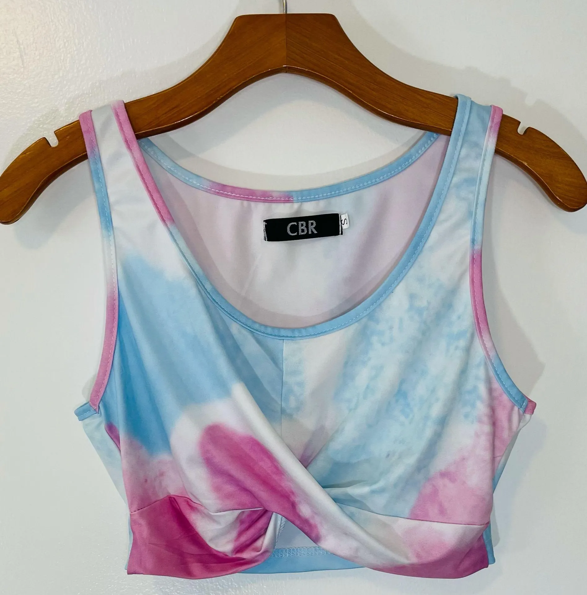 CBR Tie Dye Cropped Top - Image 5