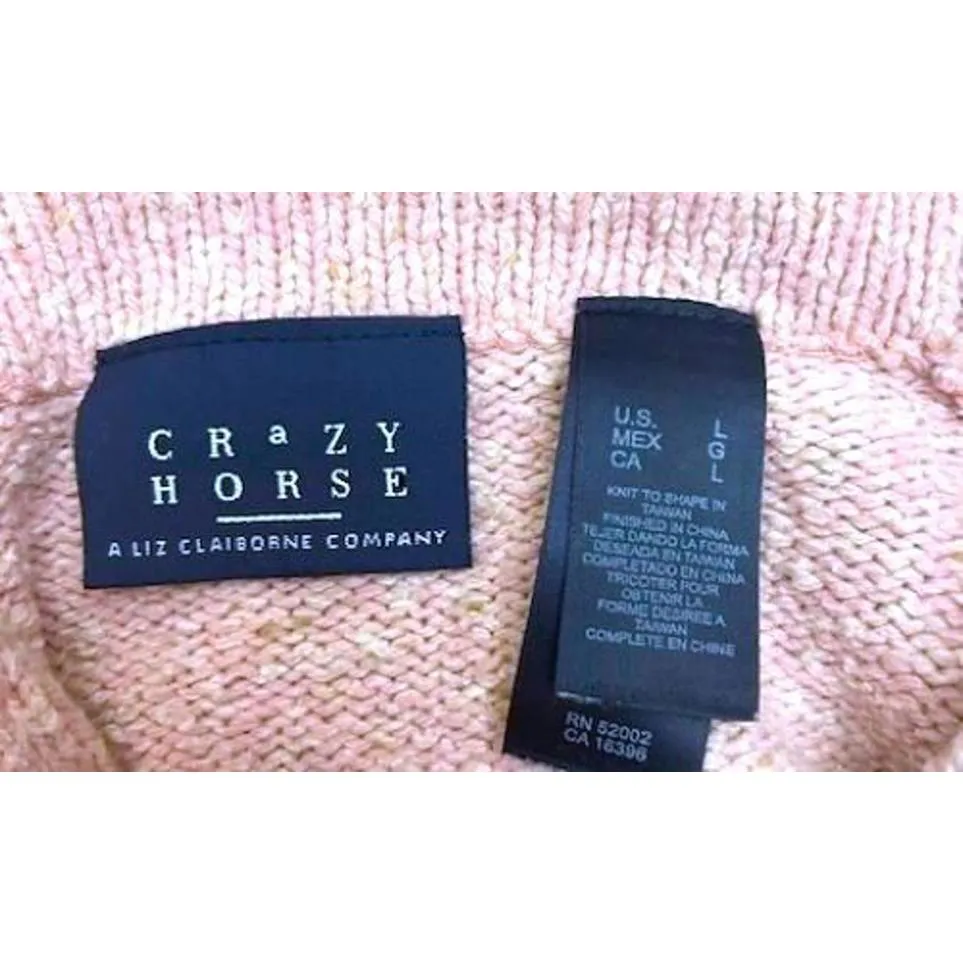 VTG Crazy Horse‎ Pink V - Image 3