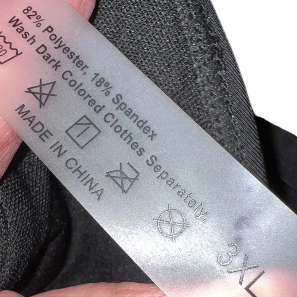 Black adorable swimsuit with cute little peekaboo design in front! Black Size 3X - Image 7