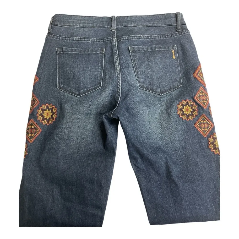 Vintage America Blues
Women's Bestie Jeans Boho Embroidered Stretch Size 4R
(27) - Image 6