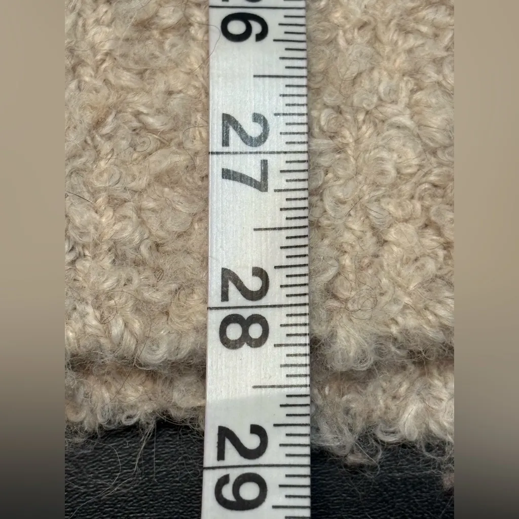 Free People Boucle Slouch Cardi (Cardigan) two pockets three big snaps oversized - Image 11