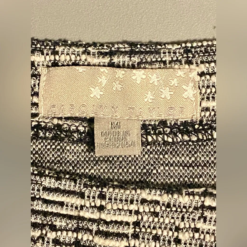 Carolyn Taylor Gray Long Sleeve Boatneck Sweater Top - Image 8