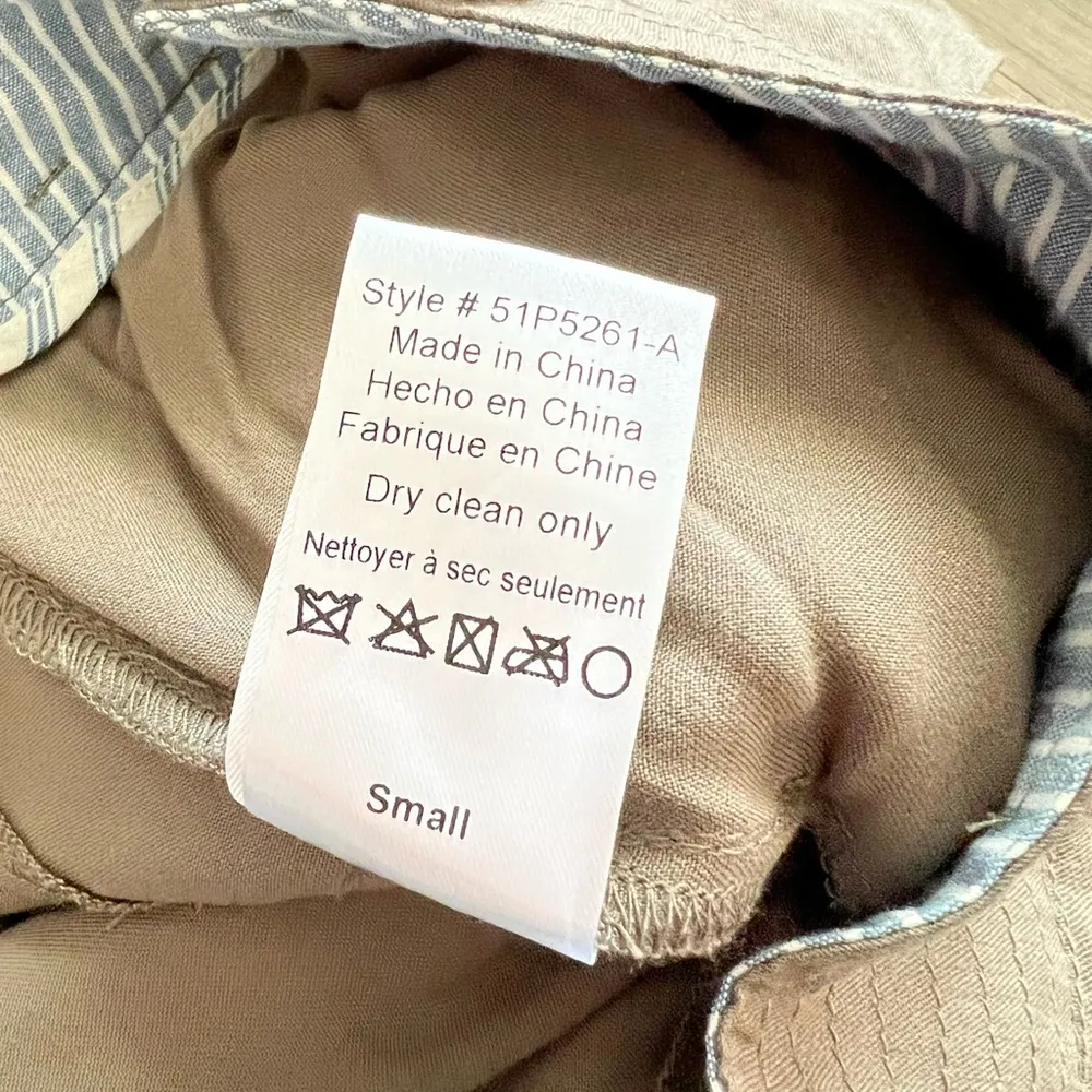 Anthropologie Elevenses Snap Cuff Jogger Trousers | Olive Green | Small - Image 7