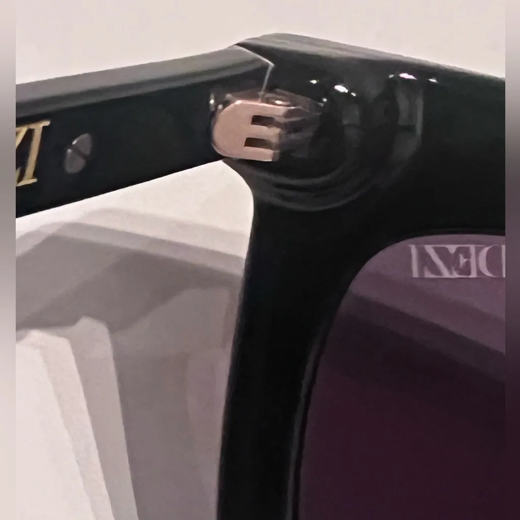DEZI Fall Back Sunglasses Square Black Frame 53 - Image 11