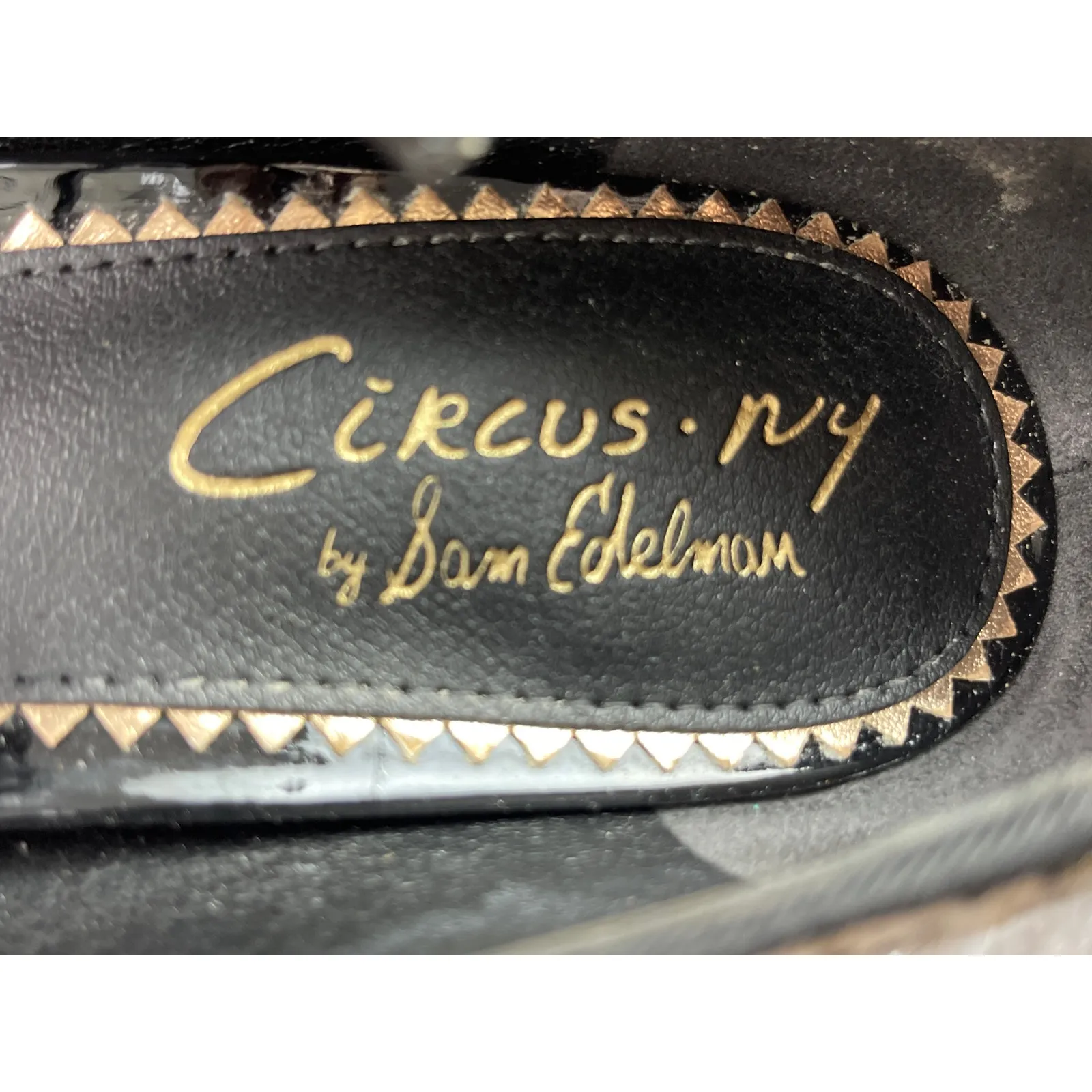 Circus NY by Sam Edelman Elora Black/White Plaid Block Heels Mary Jane Shoes 8.5 - Image 6