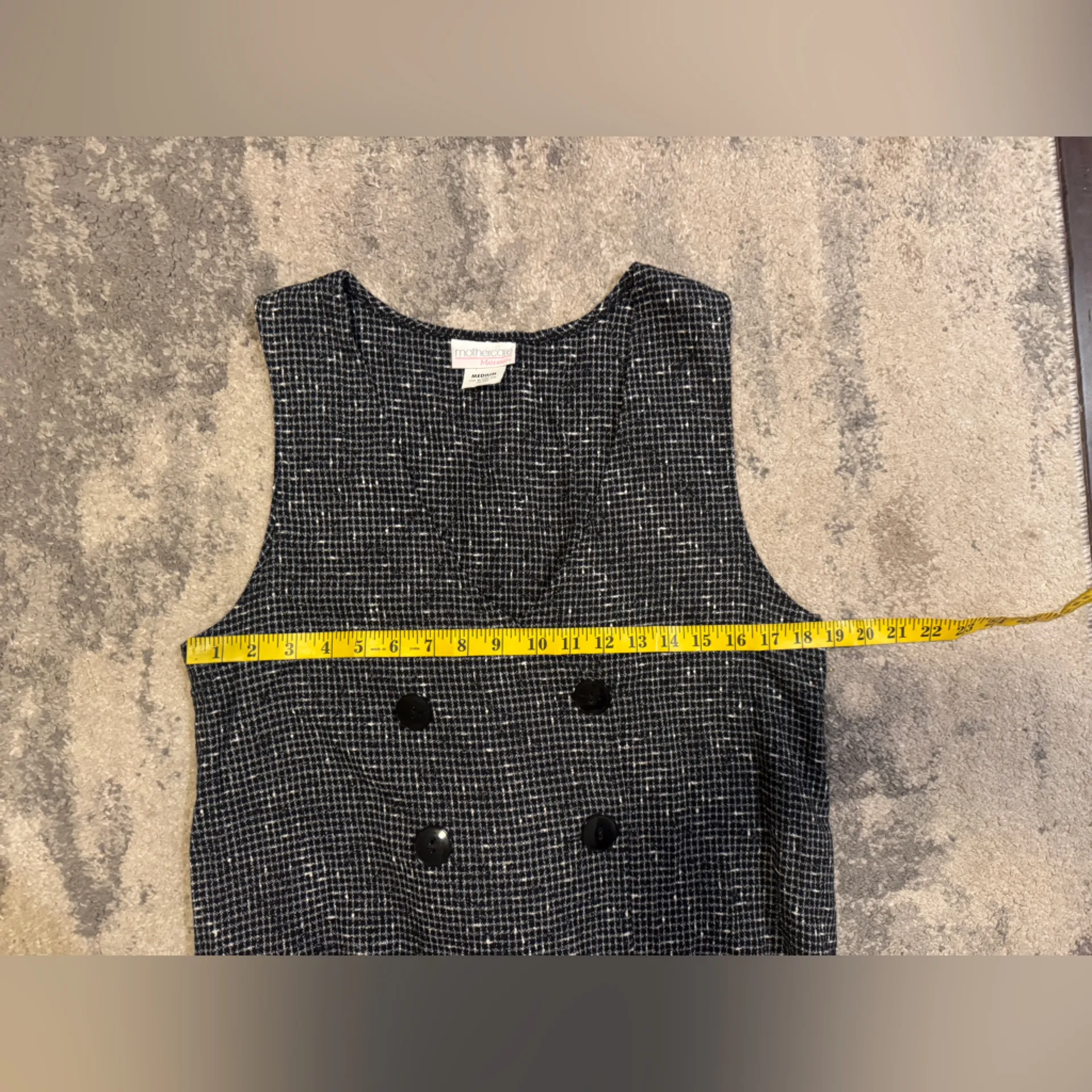 Women’s Mothercare Maternity Black Dress Gray Size M - Image 5