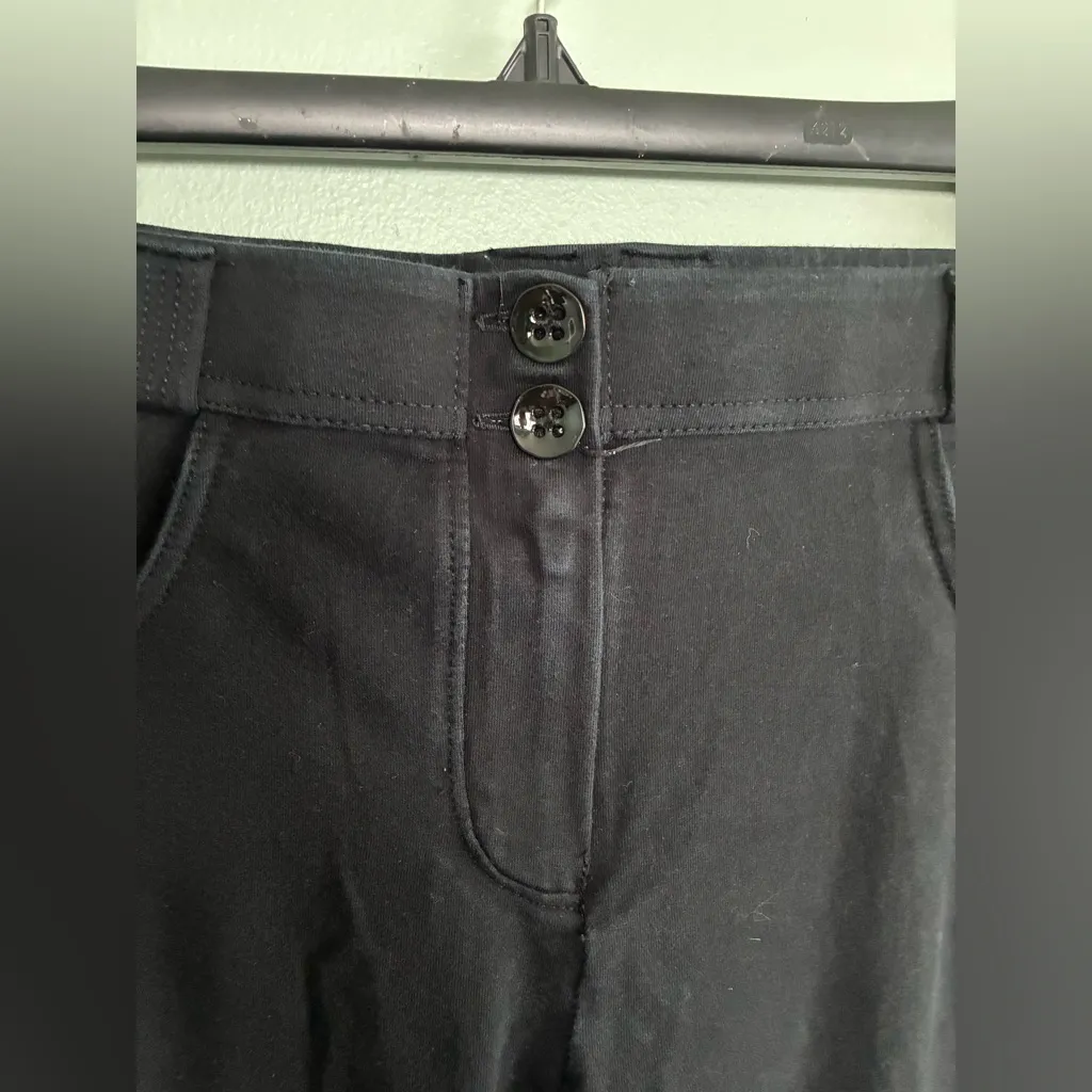 Freddy WRUP Cargo Skinny Legging Butt Shaping Black Ankle Pants Sz L Size L - Image 3