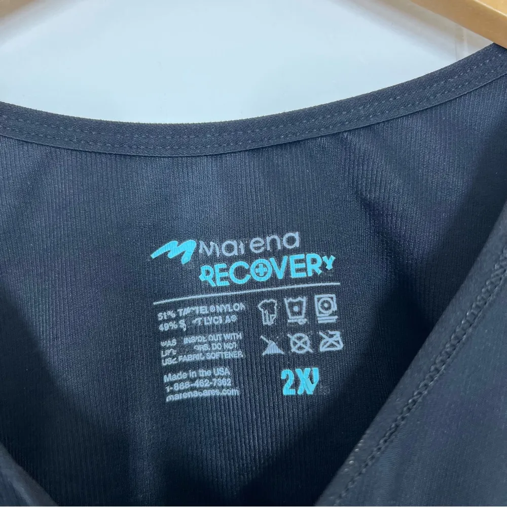 Marena Recovery Black Compression Top Size 2X - Image 8