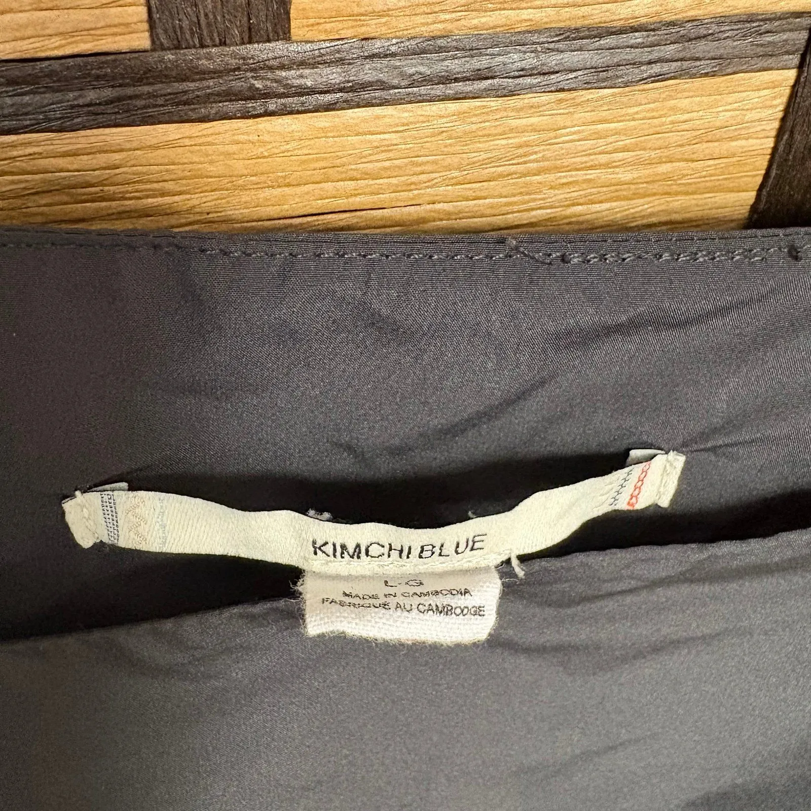 Kimchi Blue Black‎ Monet Mini Dress Size Large - Image 7