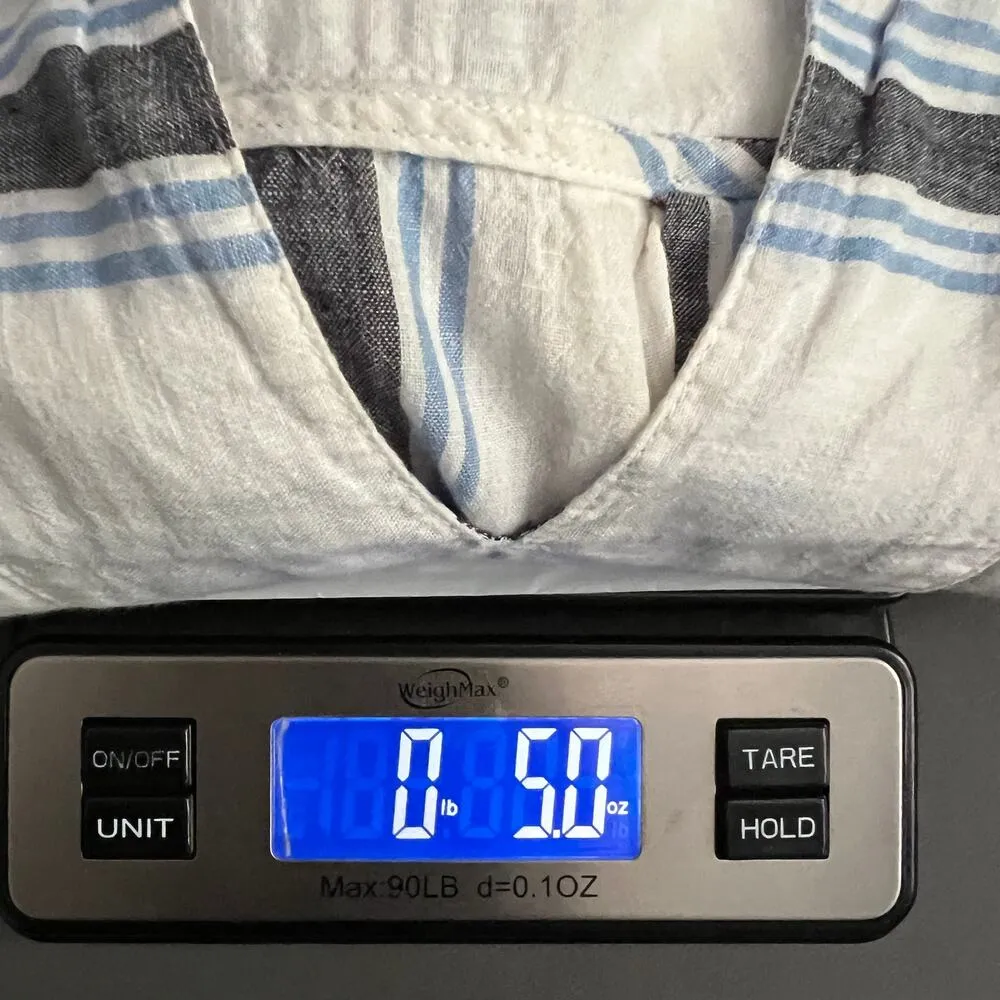 Old Navy Shirt Womens Small Linen Blend Boho Beachy Coastal Travel Minimalist - Image 12