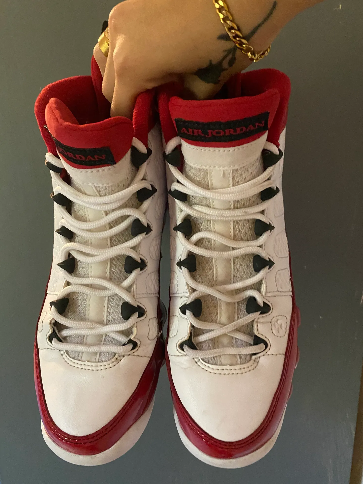 Air  9 Retro BG ‘Gym Red’ - Image 4