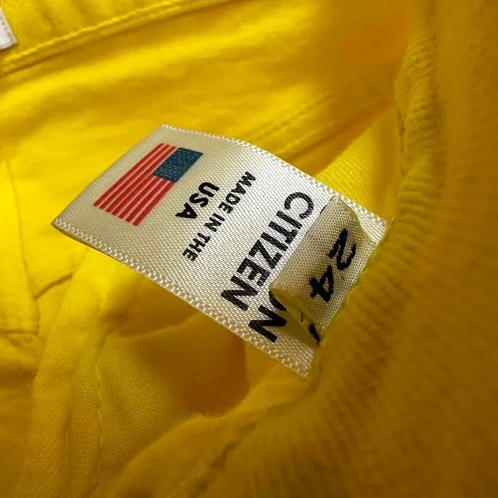 Cotton Citizen Vibrant Yellow Jeans Size 24 - Image 14