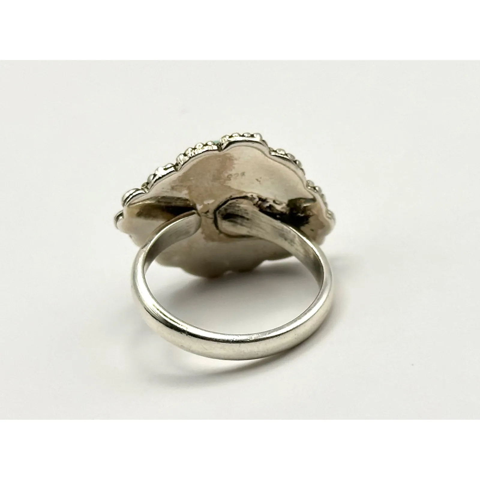 Sonoran Gold‎ Turquoise Sterling Silver Adjustable Ring - Image 5